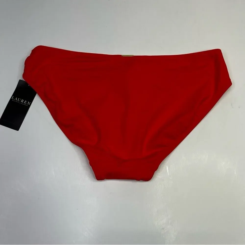 Lauren Ralph Lauren Beach Club Hipster Bikini bottoms sunset orange - 8